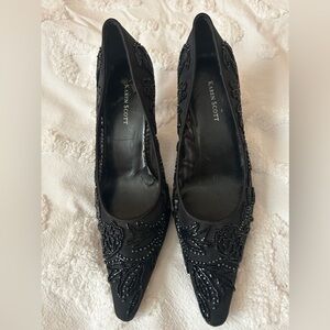 Karen Scott jeweled heels
